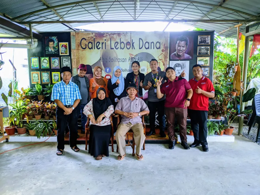 Penggambaran "Kuppa Kopi" RTM Sarawak — Galeri Lebok Dana