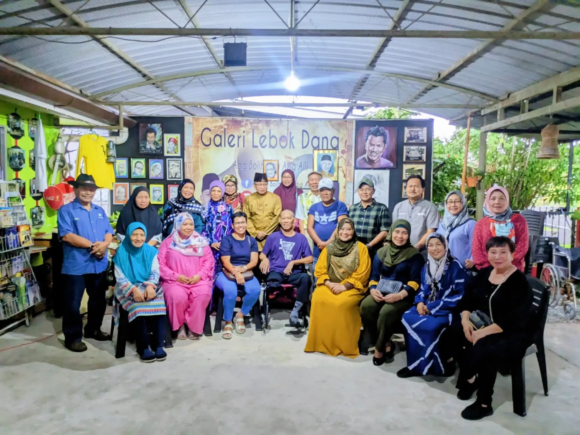 Kunjungan daripada Kumpulan Sriwana — Galeri Lebok Dana