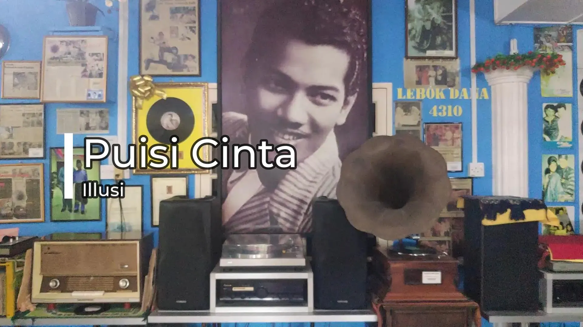 Illusi - Puisi Cinta — rakaman piring hitam dari koleksi Galeri Lebok Dana