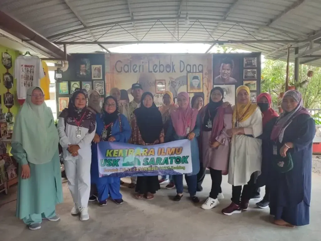 Kunjungan daripada Rombongan USK Saratok — foto 1